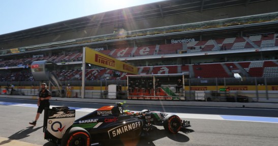 GP Hiszpanii 2014 - piątkowe treningi