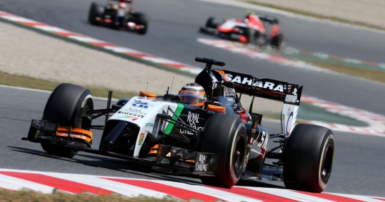 GP Hiszpanii 2014 - piątkowe treningi