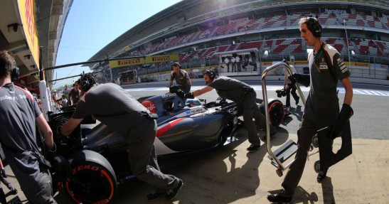 GP Hiszpanii 2014 - piątkowe treningi