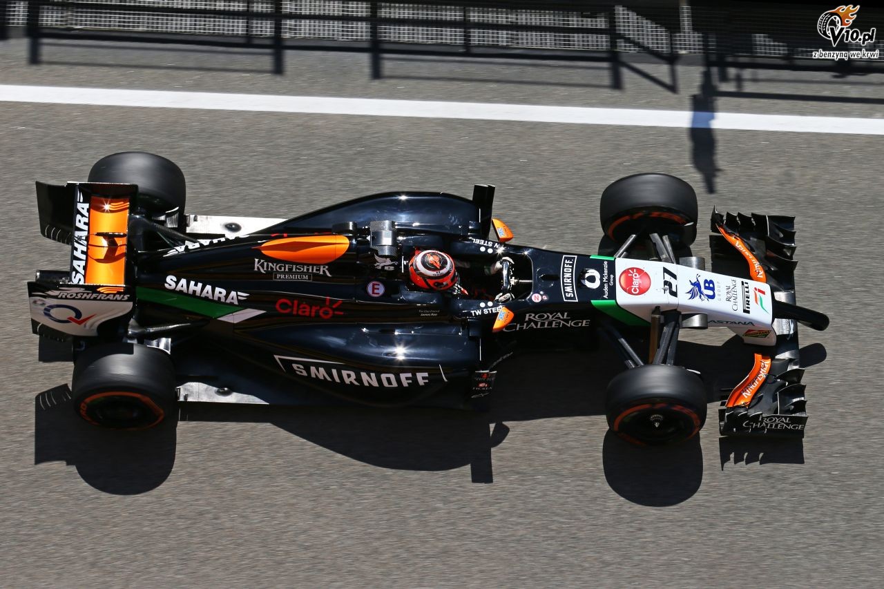 GP Hiszpanii 2014 - pitkowe treningi