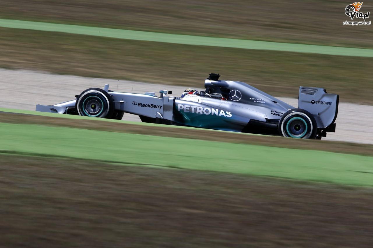 GP Hiszpanii 2014 - pitkowe treningi
