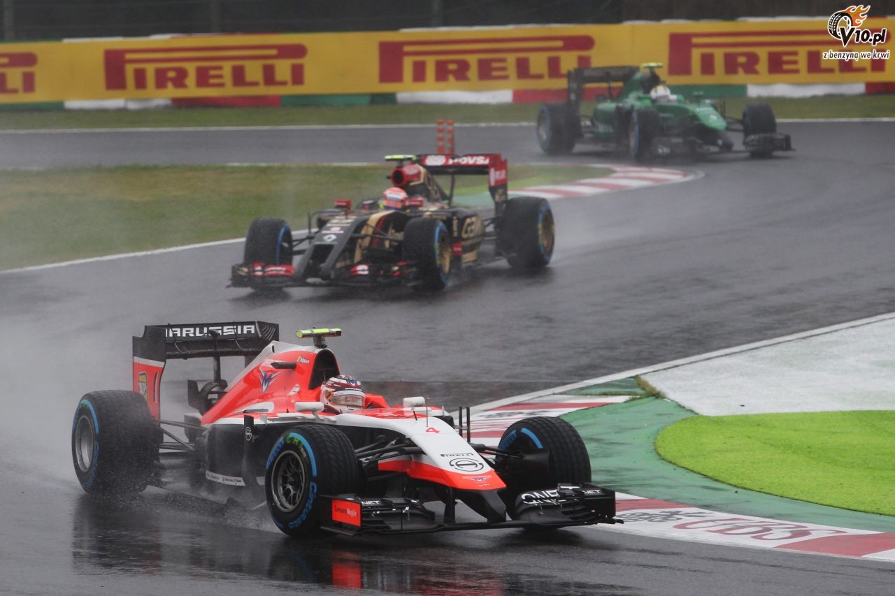 GP Japonii 2014 - wycig