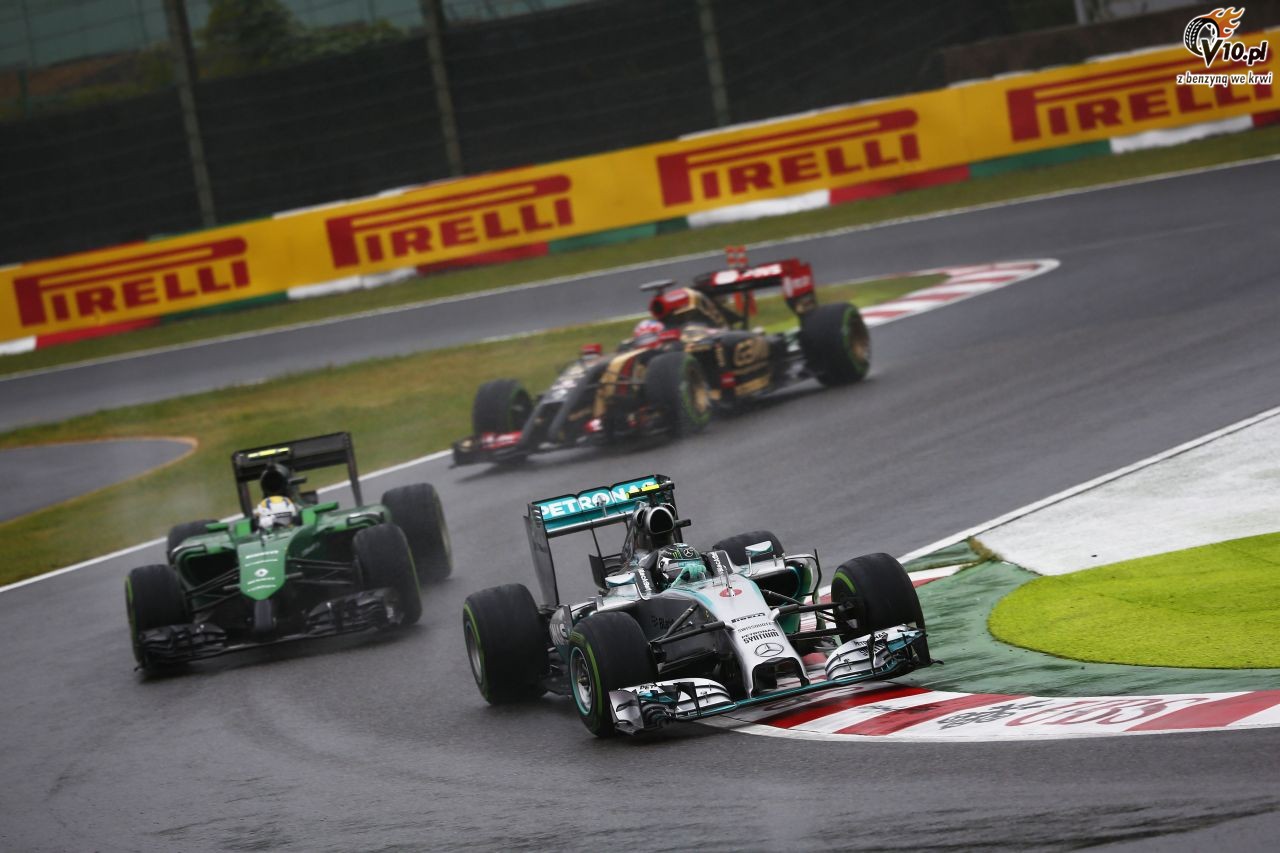 GP Japonii 2014 - wycig