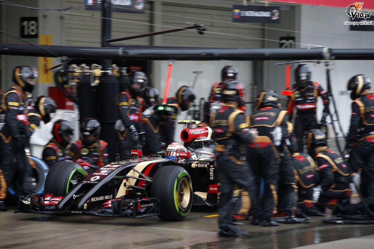 GP Japonii 2014 - wycig