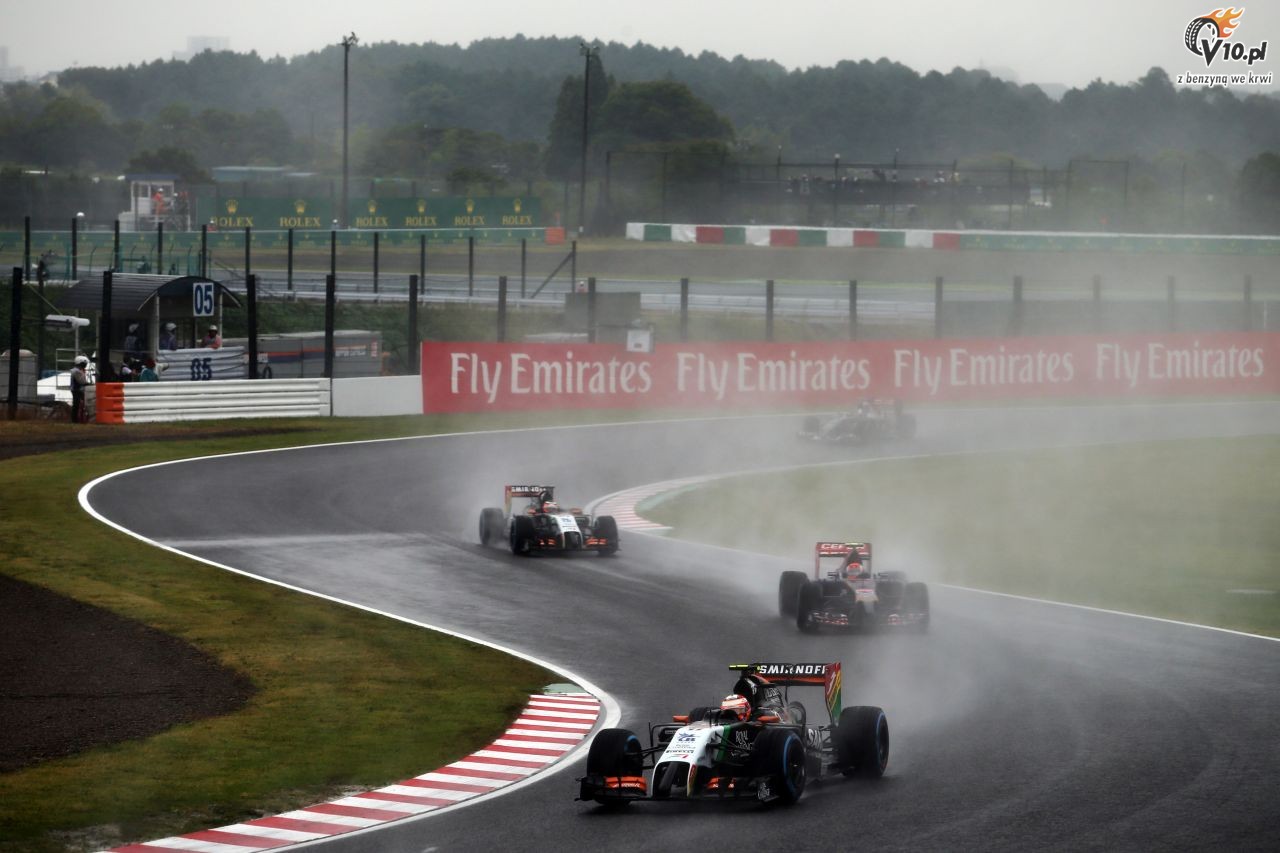 GP Japonii 2014 - wycig