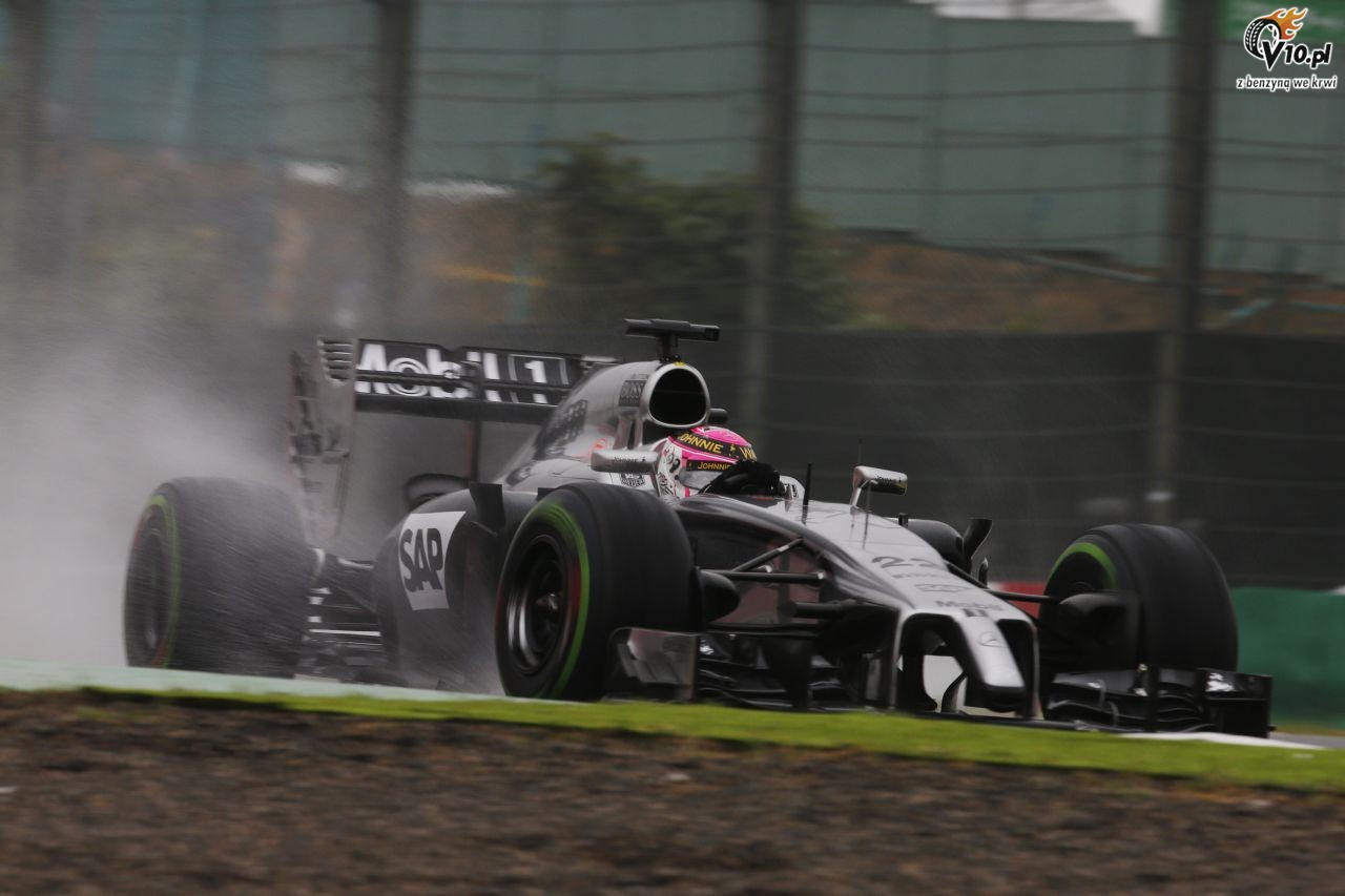 GP Japonii 2014 - wycig