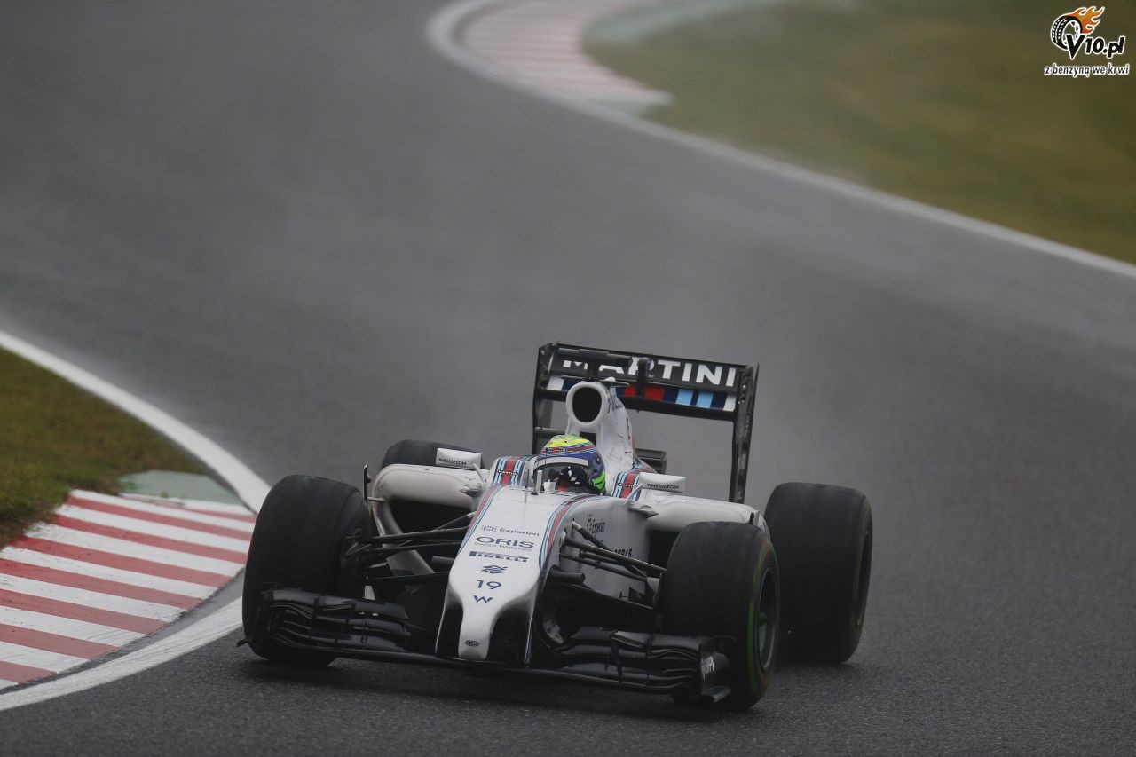GP Japonii 2014 - wycig