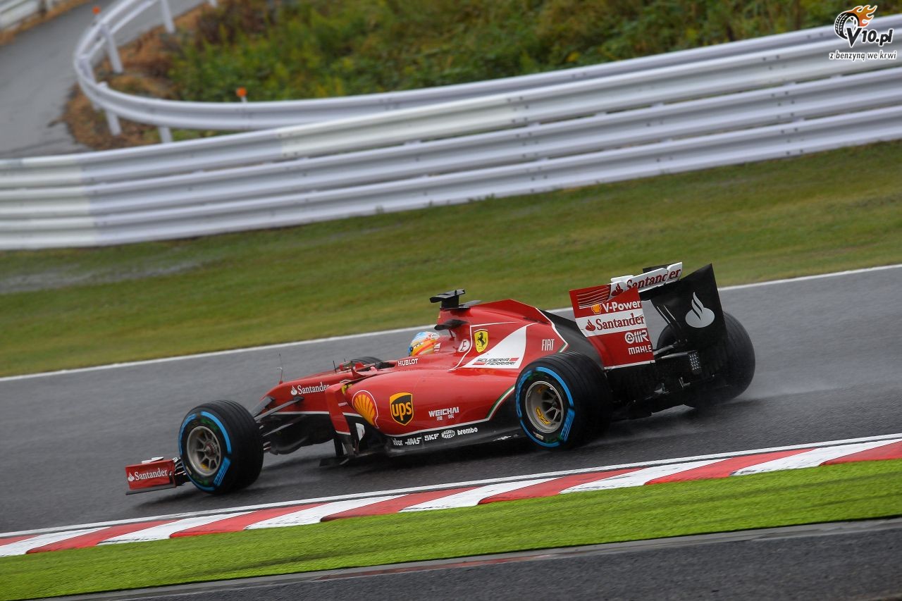 GP Japonii 2014 - wycig