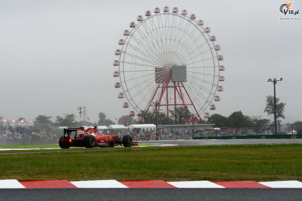 GP Japonii 2014 - wycig