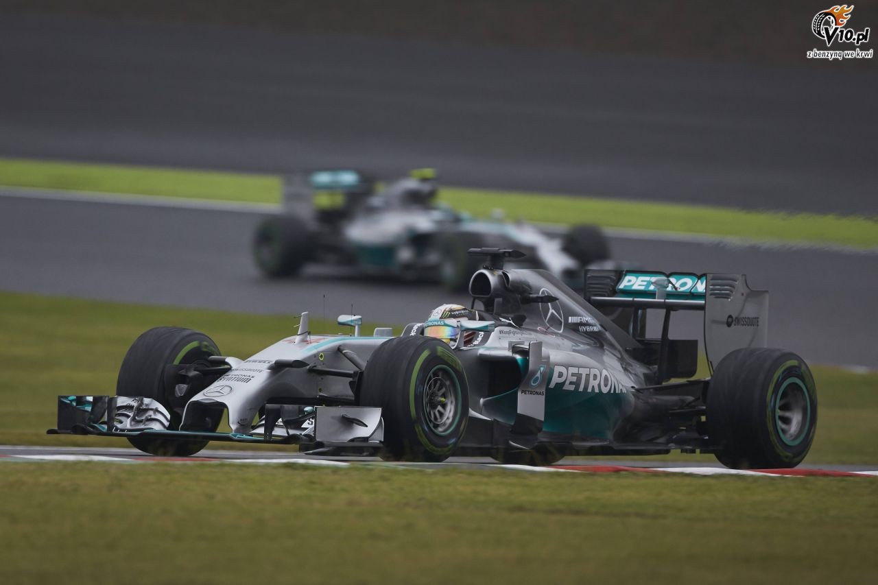 GP Japonii 2014 - wycig