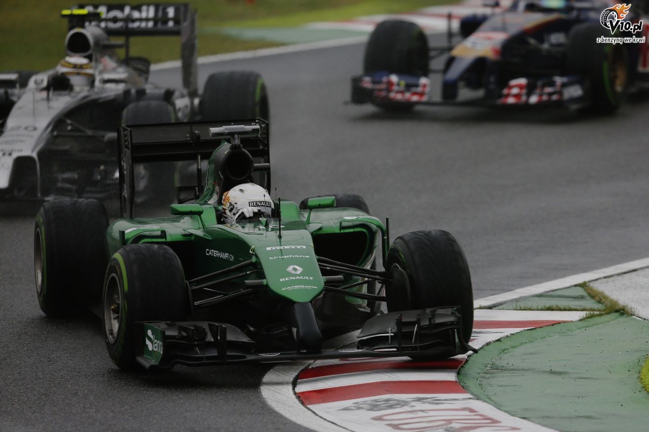 GP Japonii 2014 - wycig