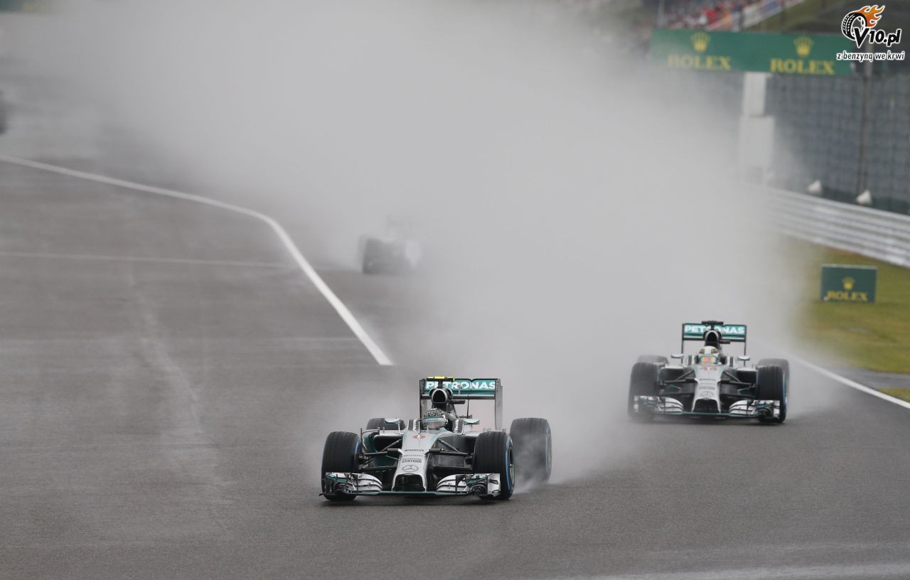 GP Japonii 2014 - wycig