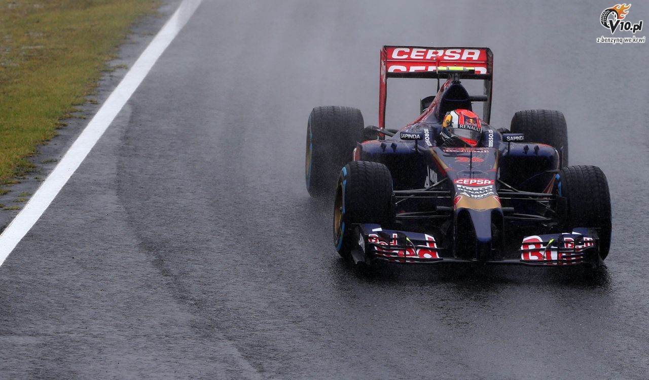 GP Japonii 2014 - wycig