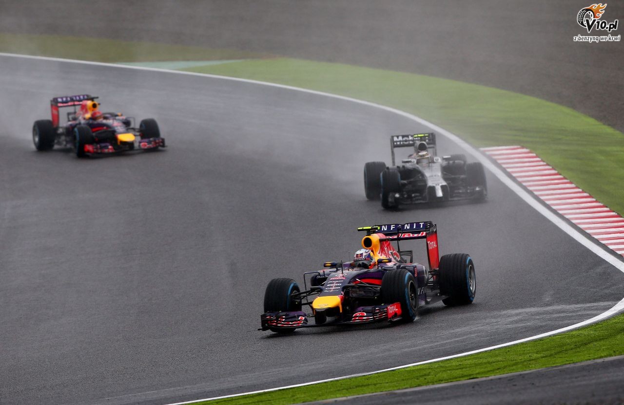 GP Japonii 2014 - wycig