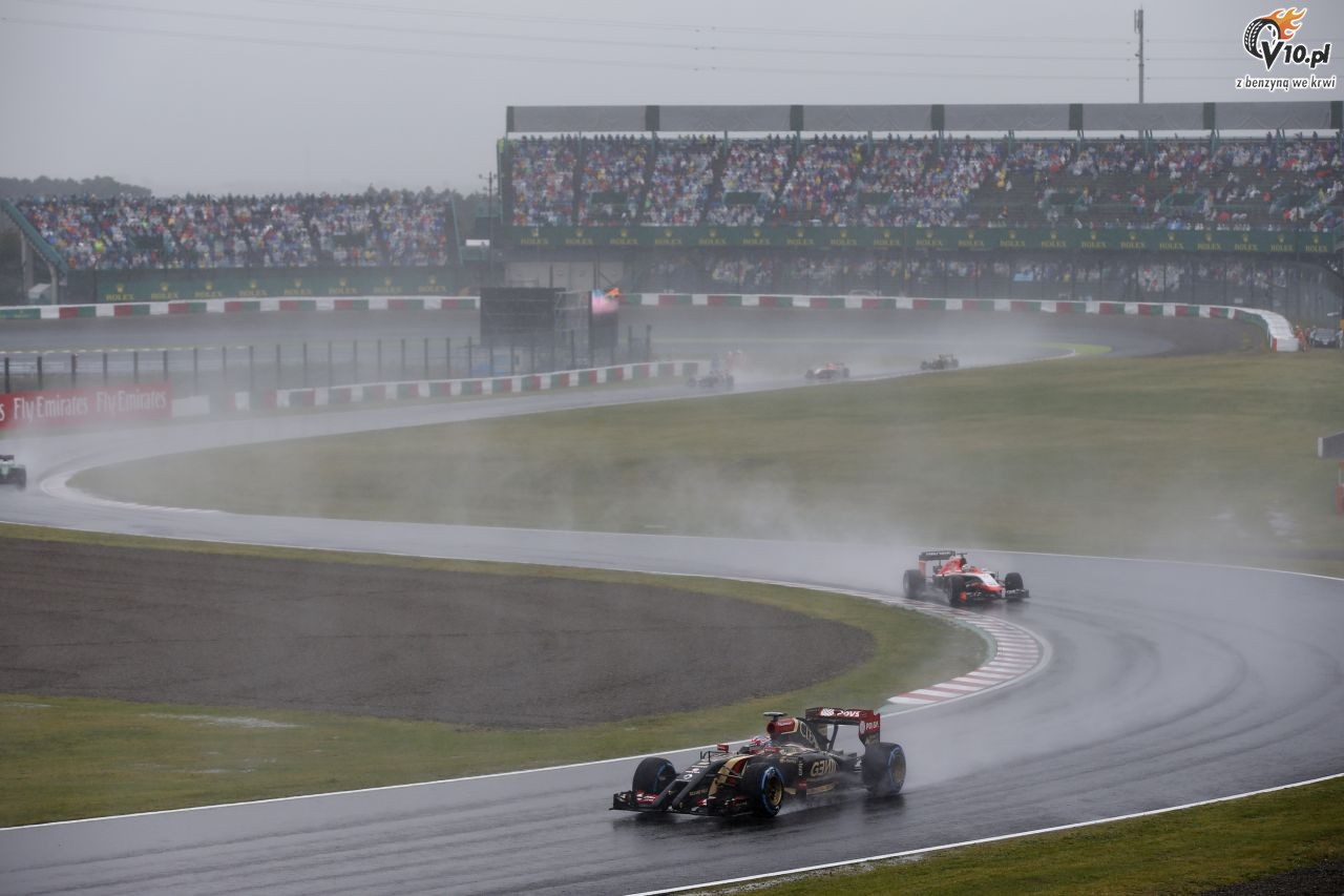 GP Japonii 2014 - wycig
