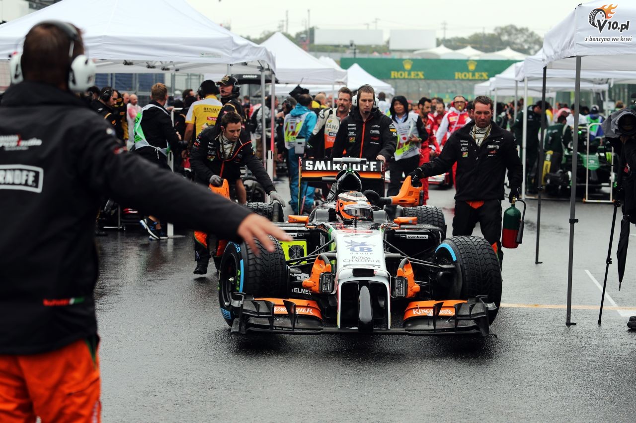 GP Japonii 2014 - wycig