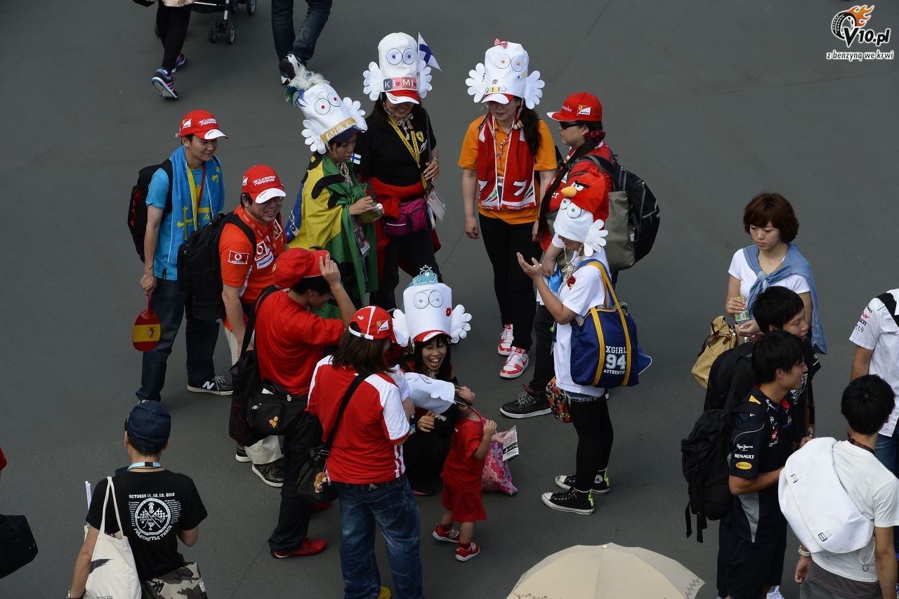 GP Japonii 2014 - pitkowe treningi