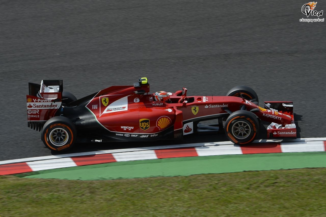 GP Japonii 2014 - pitkowe treningi