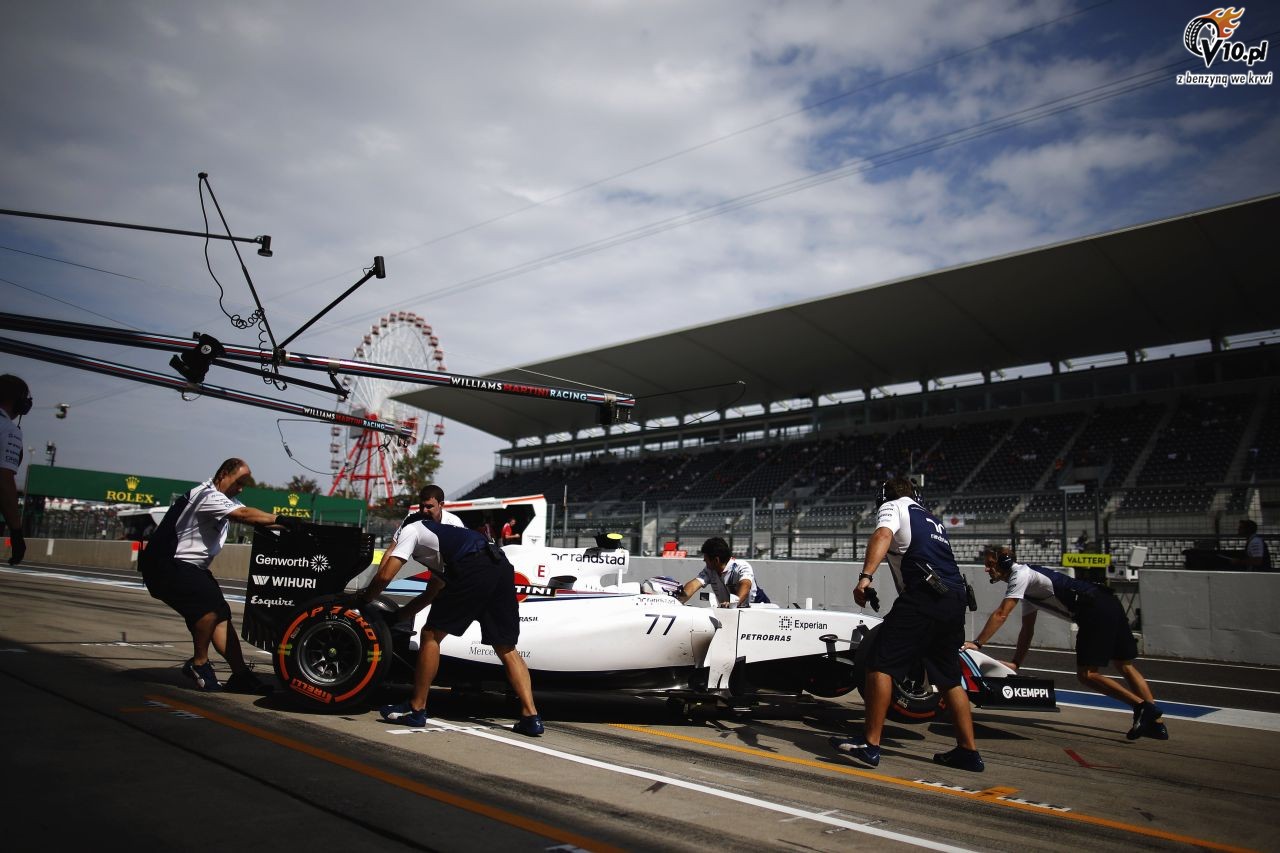 GP Japonii 2014 - pitkowe treningi