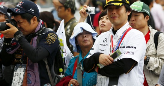 GP Japonii 2014 - przygotowania