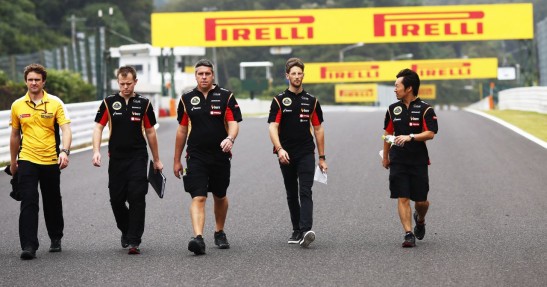 GP Japonii 2014 - przygotowania