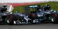 Rosberg i Hamilton na pokojowym obiedzie