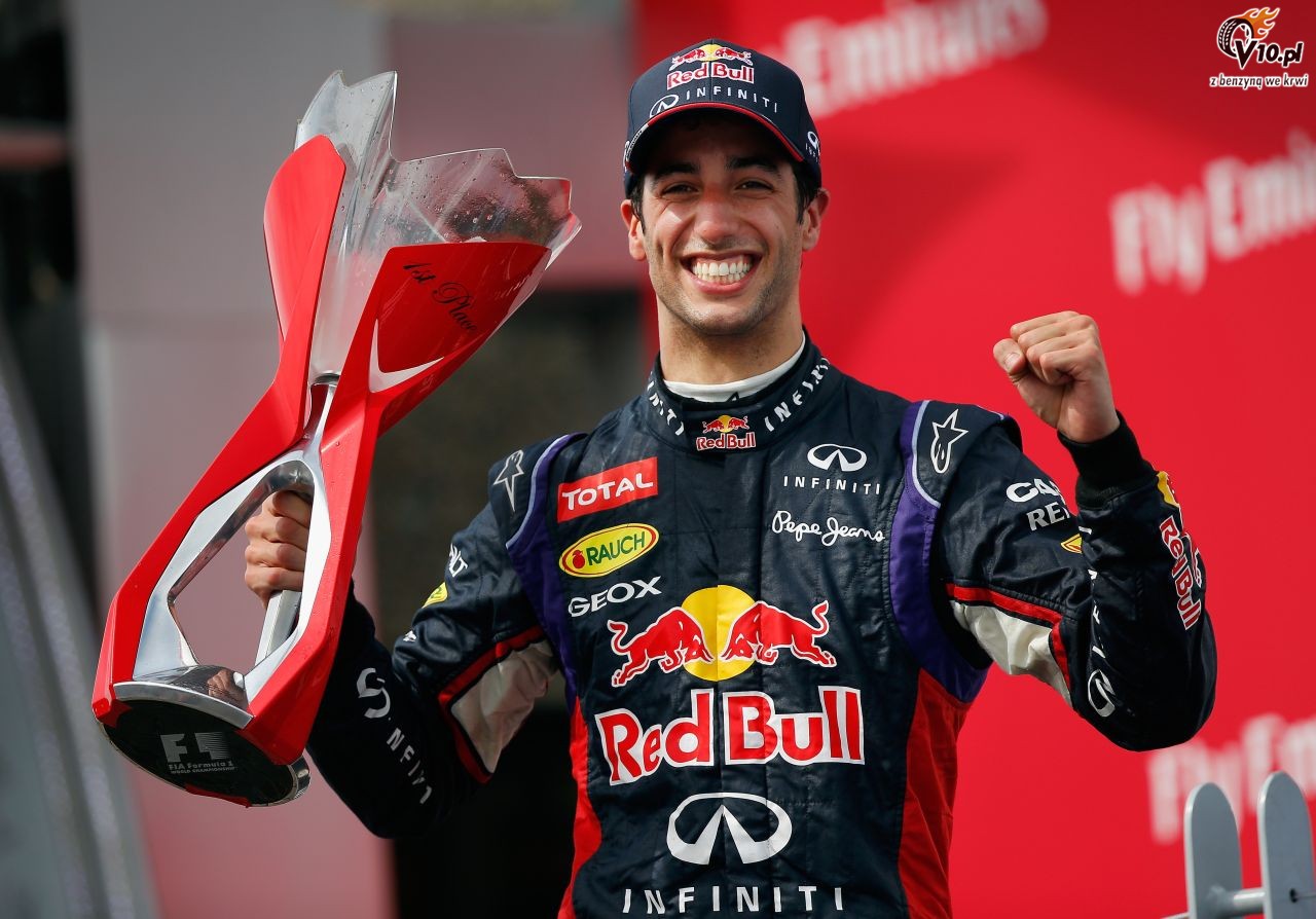 Ricciardo zachwyci i Neweya