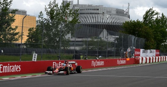 GP Kanady 2014 - piątkowe treningi