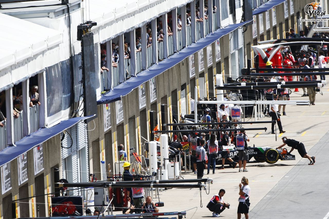 GP Kanady 2014 - pitkowe treningi