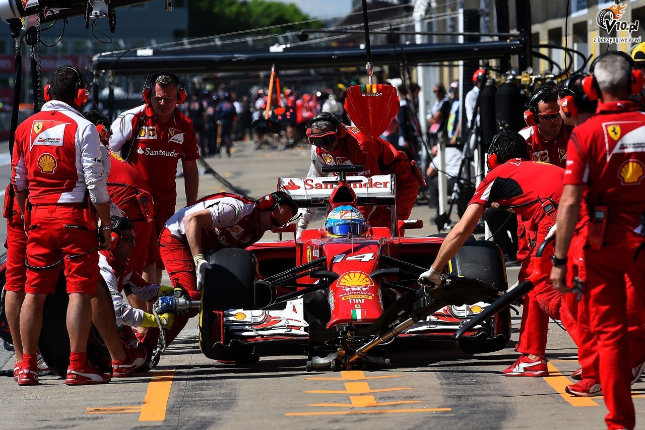 GP Kanady 2014 - pitkowe treningi