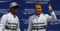 Spa - Rosberg pokonuje Hamiltona w mokrych kwalifikacjach, reszta daleko z tyu