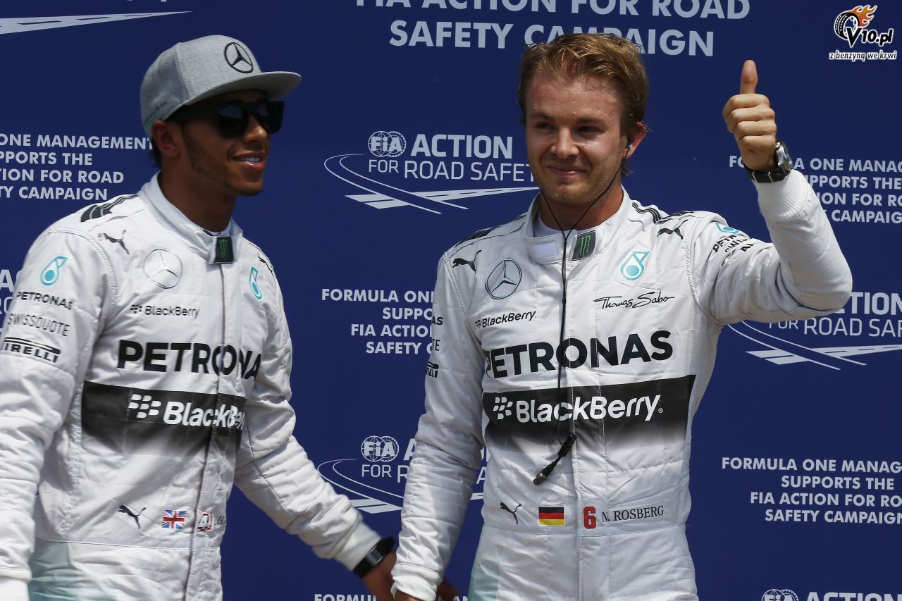 Hamilton nie liczy na awarie Rosberga