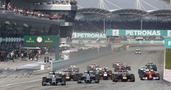 GP Malezji 2014 - wyścig