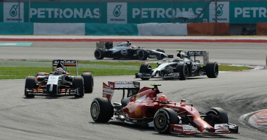 GP Malezji 2014 - wyścig