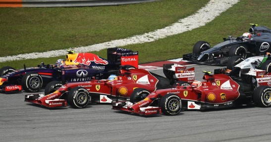 GP Malezji 2014 - wyścig