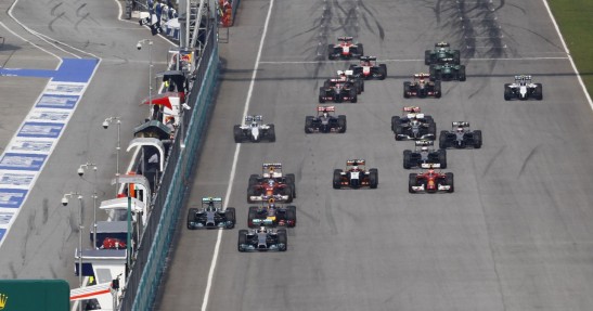GP Malezji 2014 - wyścig