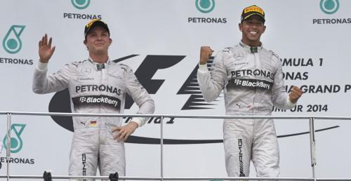 Hamilton: Zmiotem Rosberga