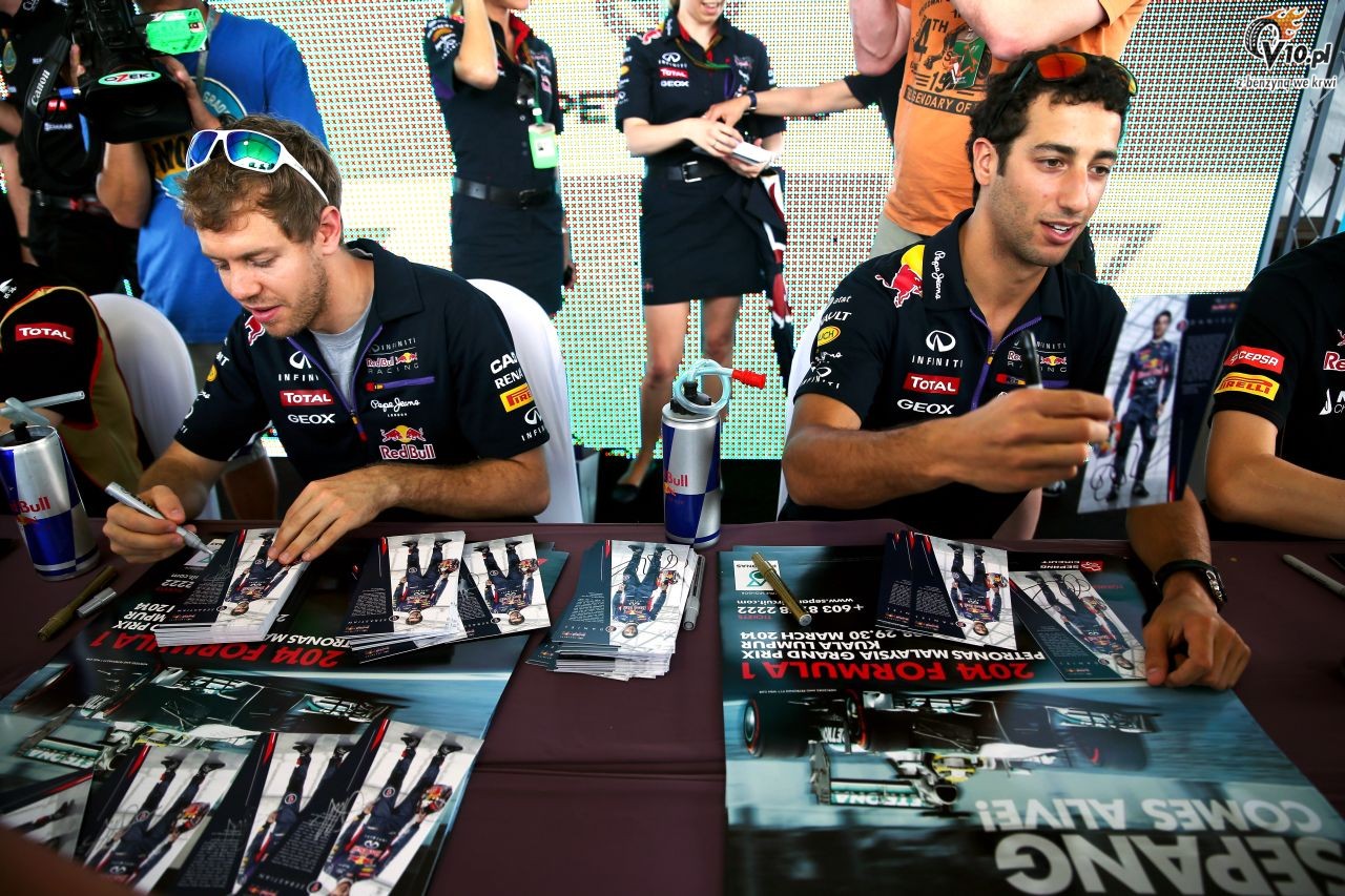 Vettel: Ricciardo jedzi lepiej nowym Red Bullem