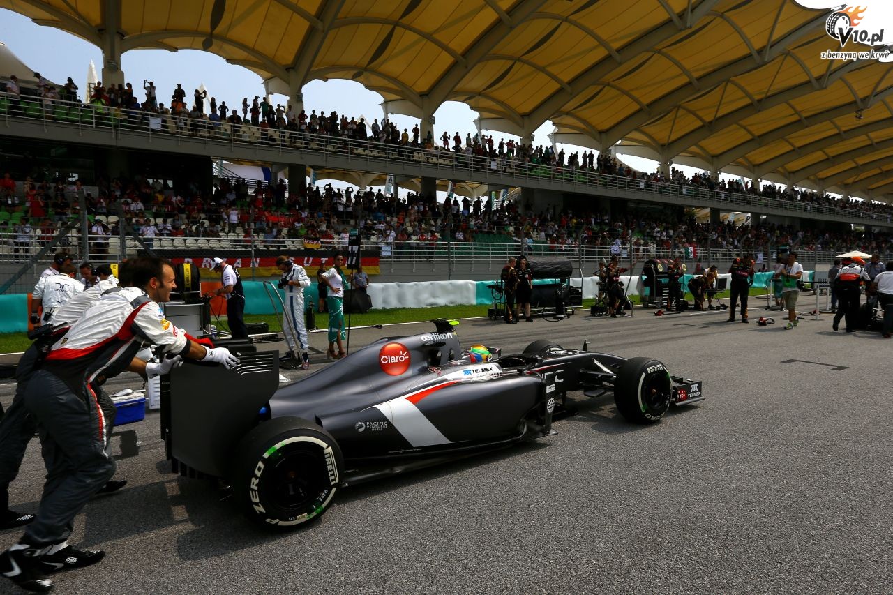 Sauber szykuje 20 kg lejszy bolid na GP Hiszpanii