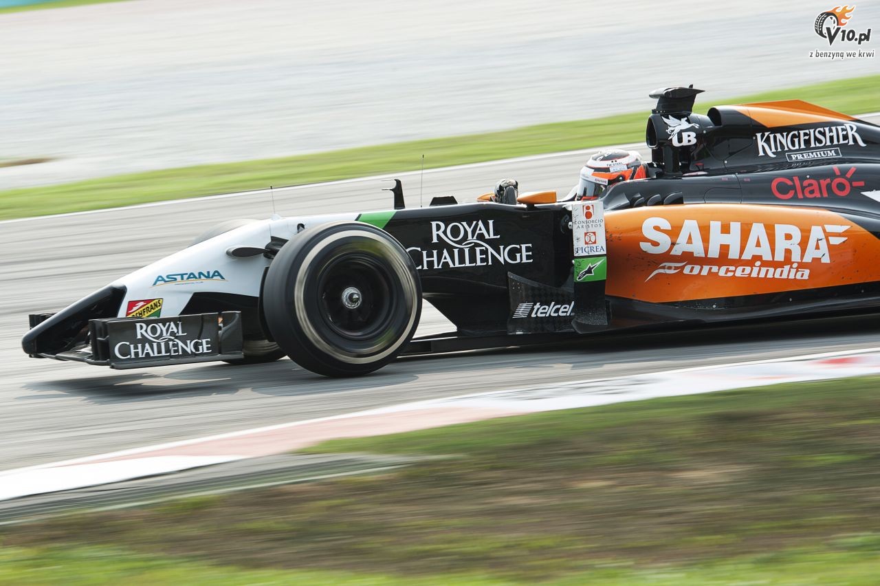 GP Malezji 2014 - wycig
