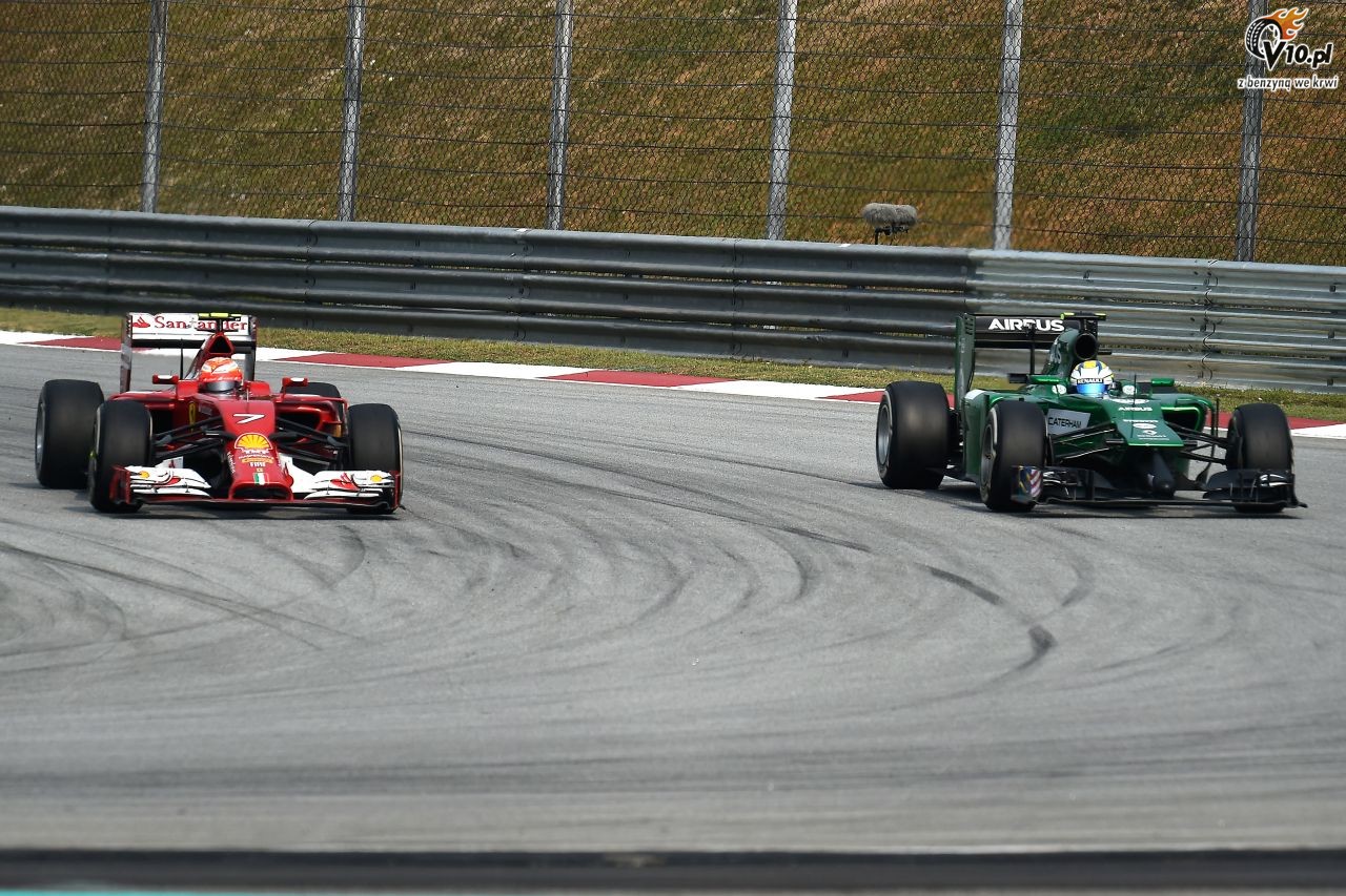 GP Malezji 2014 - wycig