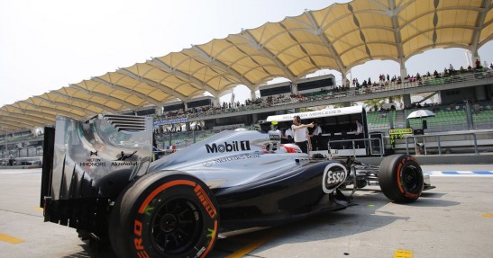 GP Malezji 2014 - piątkowe treningi