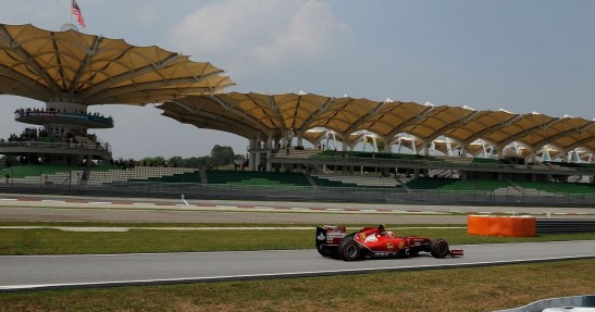 GP Malezji 2014 - piątkowe treningi