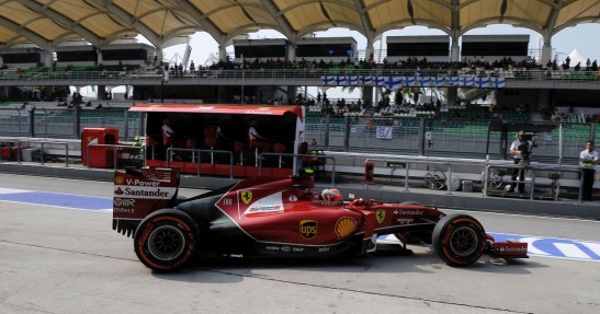 GP Malezji 2014 - piątkowe treningi