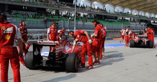 GP Malezji 2014 - piątkowe treningi