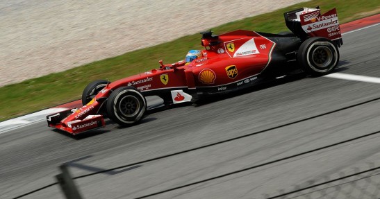 GP Malezji 2014 - piątkowe treningi