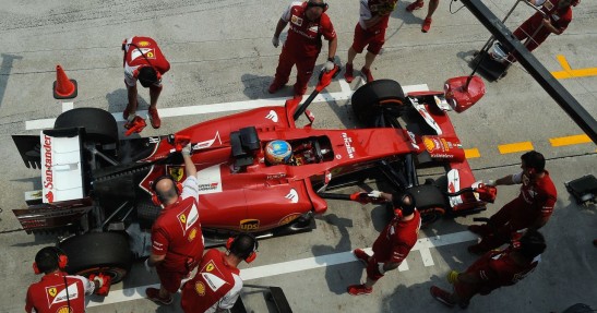 GP Malezji 2014 - piątkowe treningi