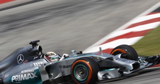 GP Malezji 2014 - piątkowe treningi