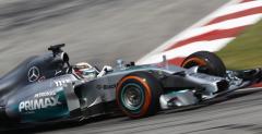 GP Malezji - wycig: Dublet Mercedesa, Vettel uzupeni podium