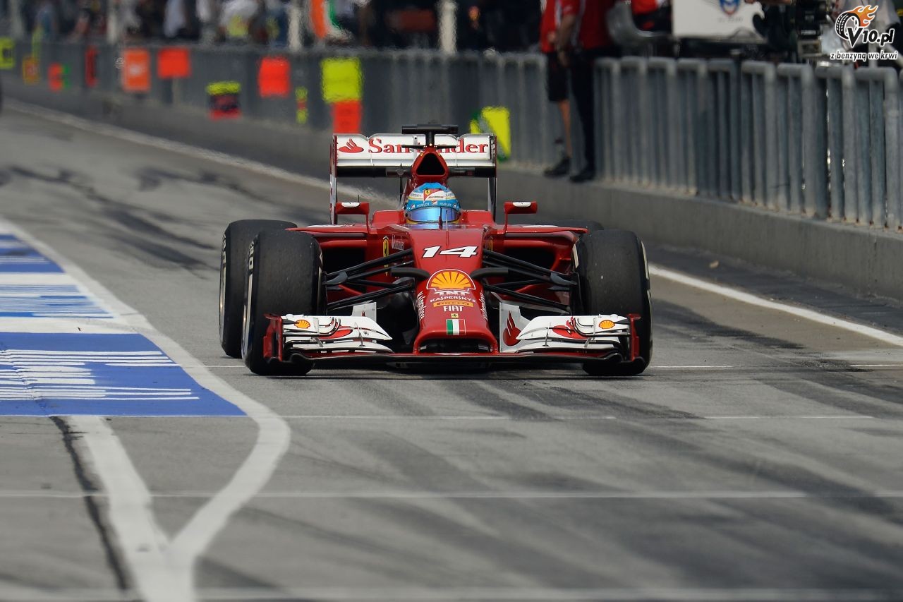 GP Malezji 2014 - pitkowe treningi
